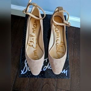 Sam Edelman ankle strap kitten keels